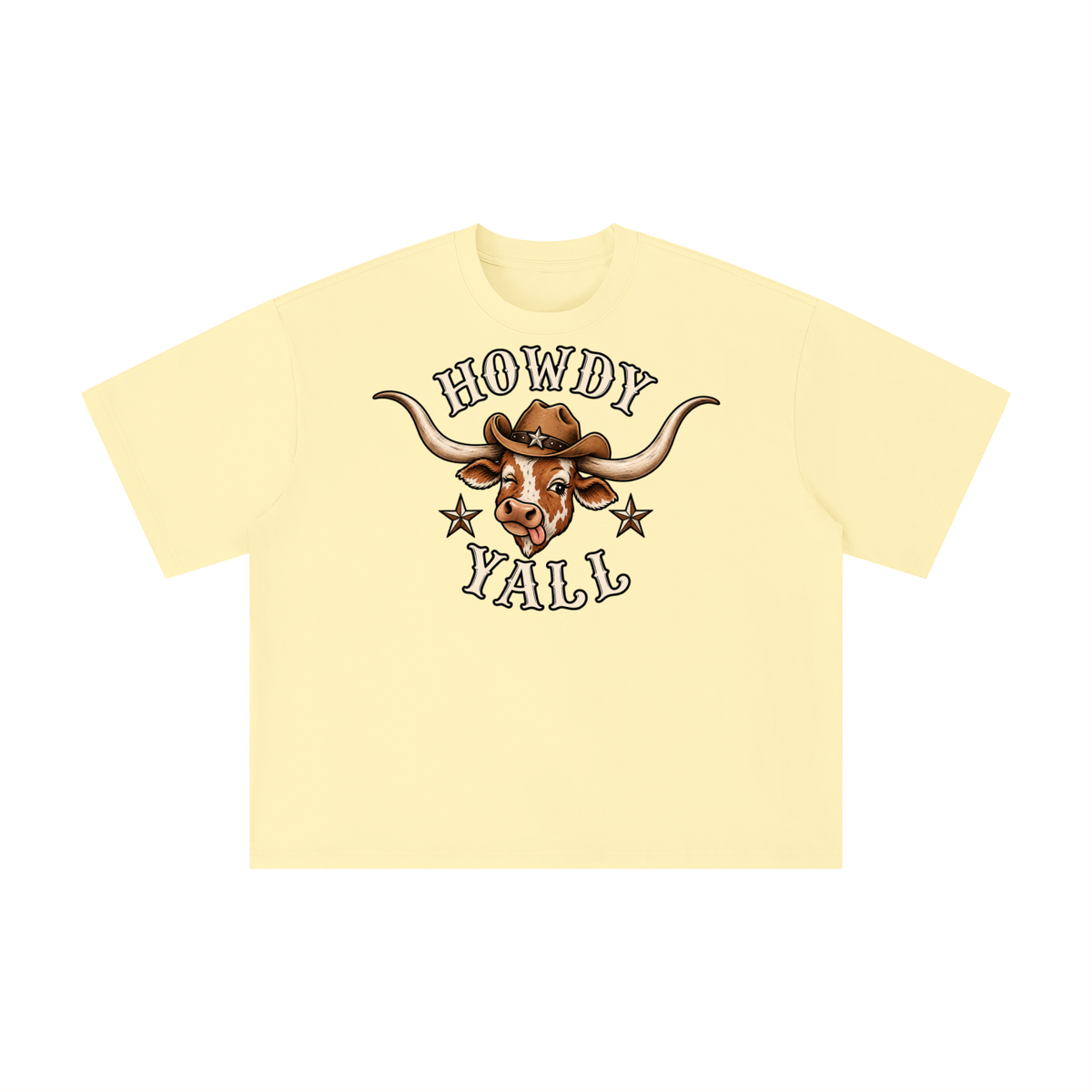 Howdy Yall LongHorn- Cry baby insipired tee