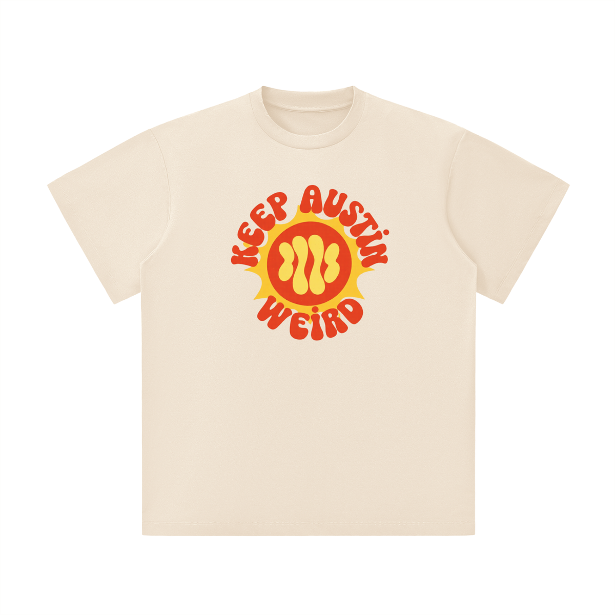 Keep Austin Weird Vintage Sun Shirt – Austin Texas Graphic Tee