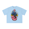 Pink Texas Bluebonnet Guitar Graphic Tee