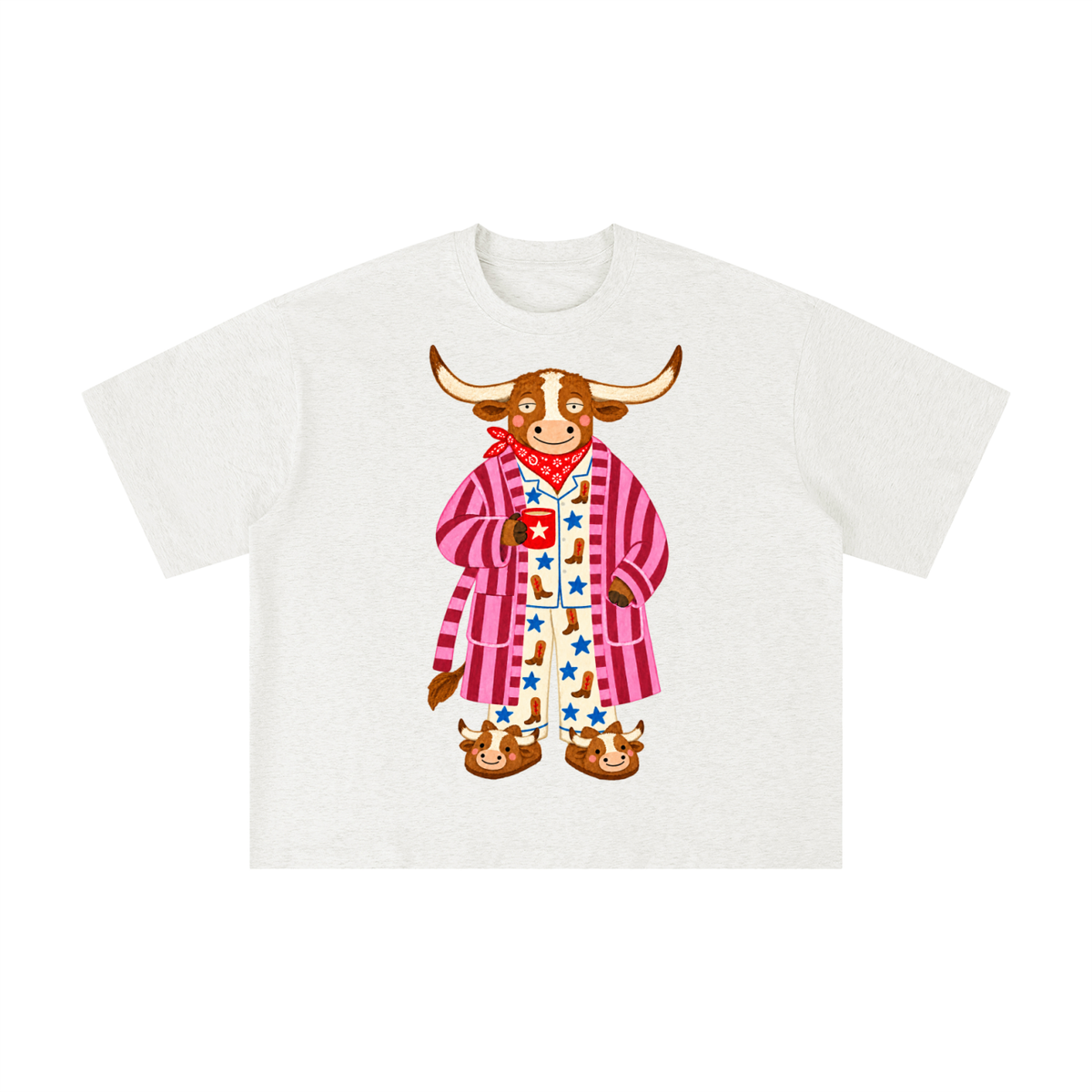 Cozy Texas Longhorn Pajama Tee