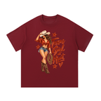 Texas Girl at Heart Cowgirl Graphic Tee