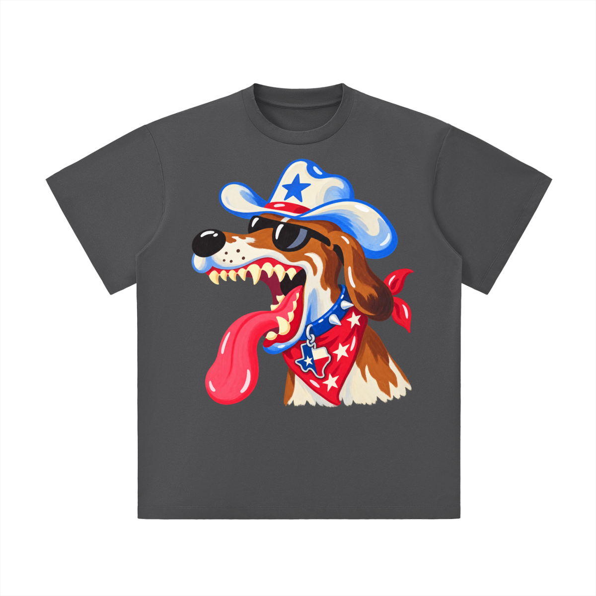 Texas Wild Dog Cowboy Tee