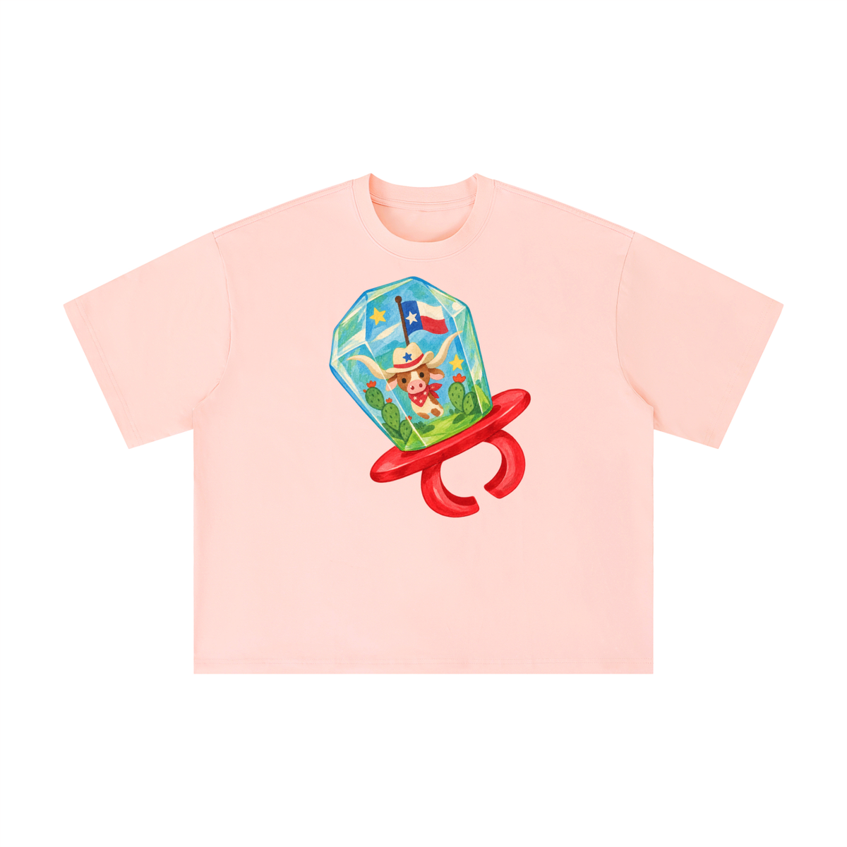 Texas Longhorn Gem Rattle Graphic Tee