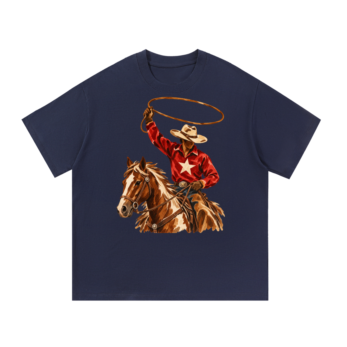 Lone Star Lasso Cowboy Tee