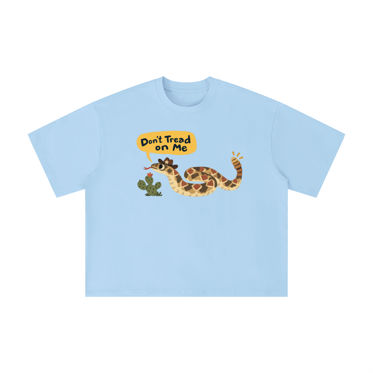 Don’t Tread on Me Texas Rattlesnake Graphic Tee