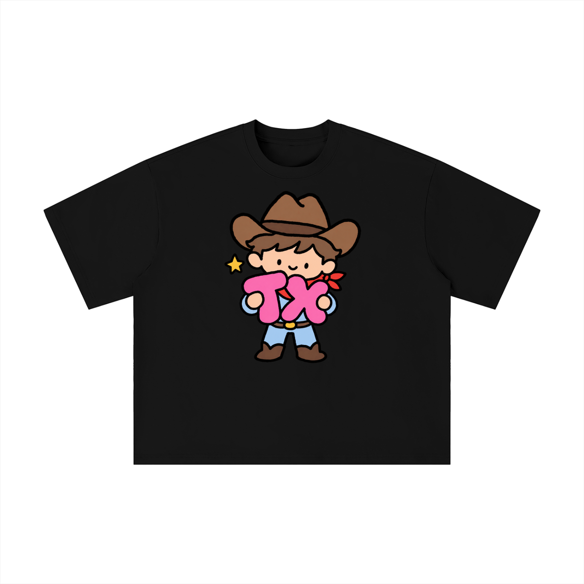 Cute Texas Cowboy TX Tee