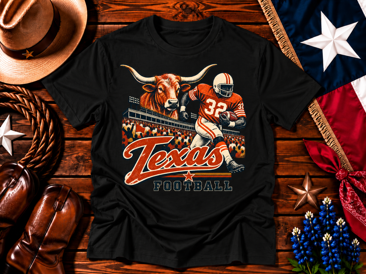 Vintage Texas Football Longhorn Tee