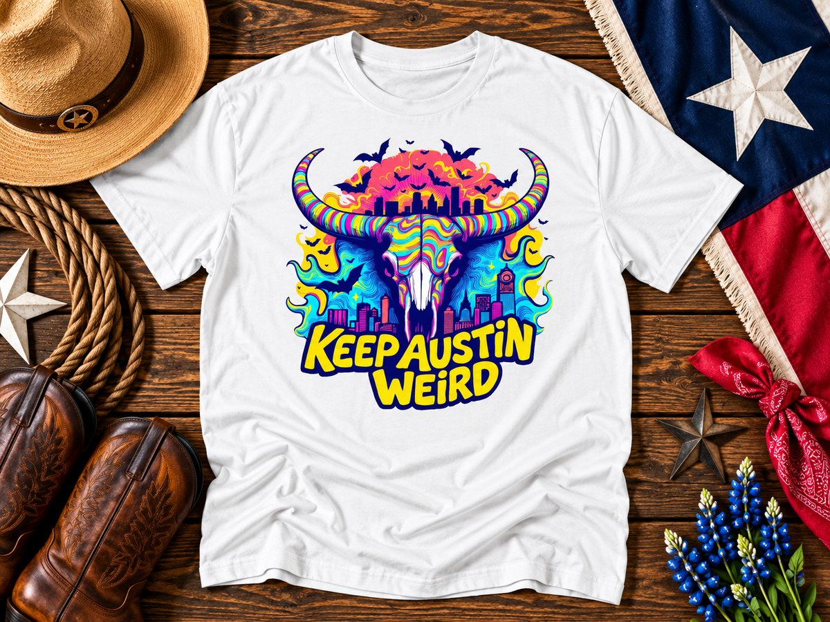 Keep Austin Weird Not Me LongHorn Shirt