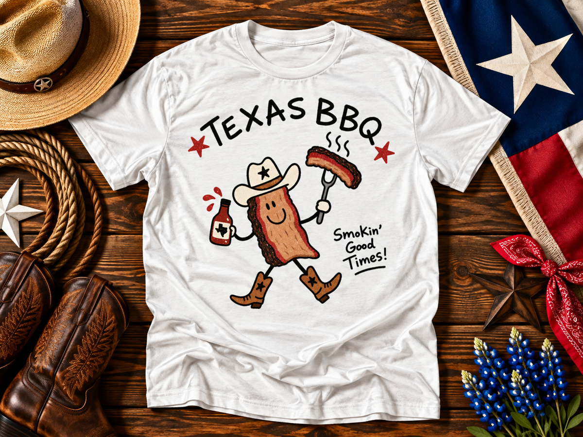 Texas BBQ Smokin’ Good Times Tee
