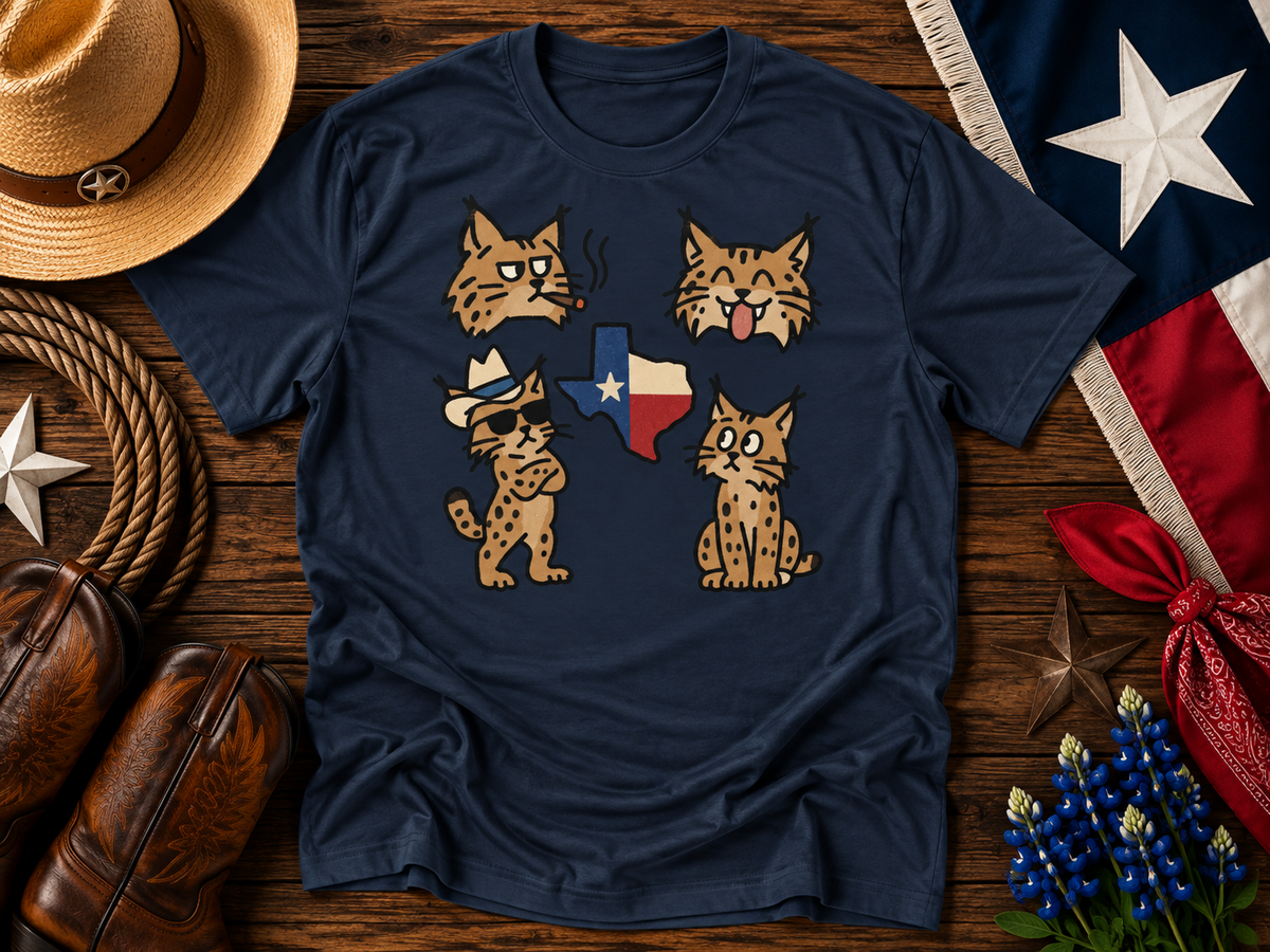 Texas Bobcat Weird Western Graphic Tee