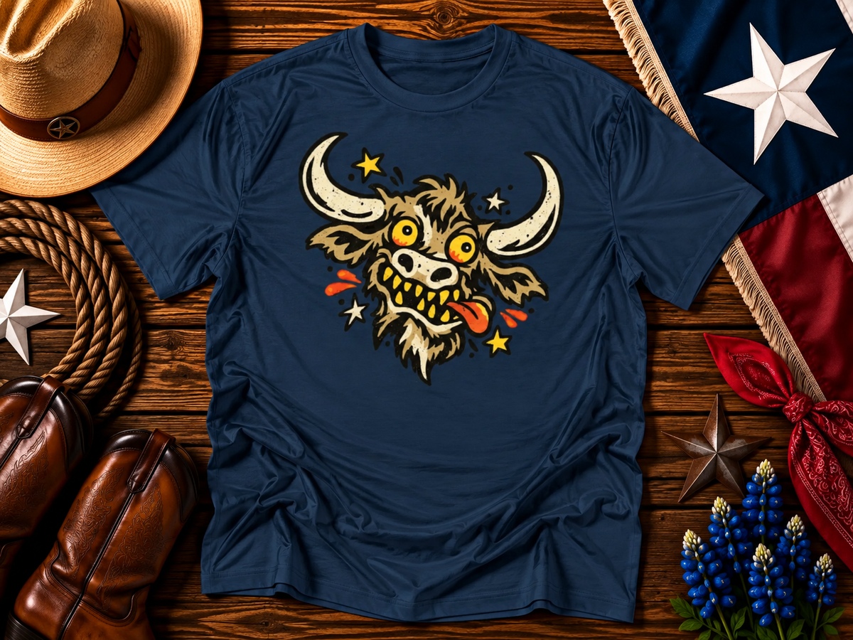 Wild Texas Longhorn Graphic Tee
