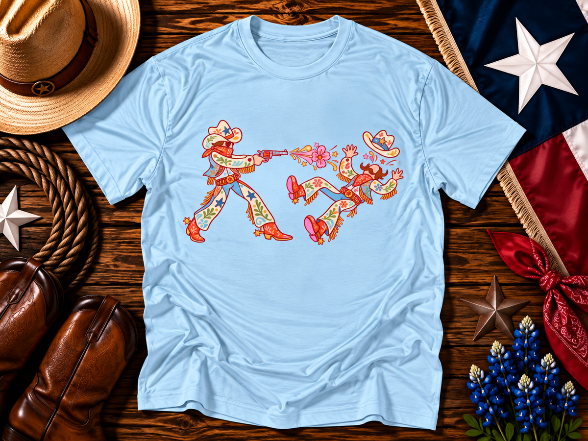 Wild West Texas Showdown Graphic Tee