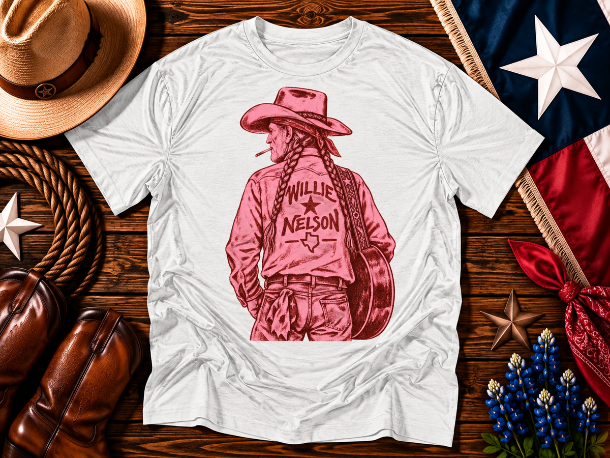 Willie Nelson Texas Western Graphic Tee