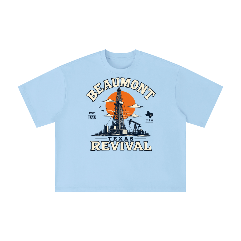 Vintage Beaumont Texas Oil Revival Graphic Tee