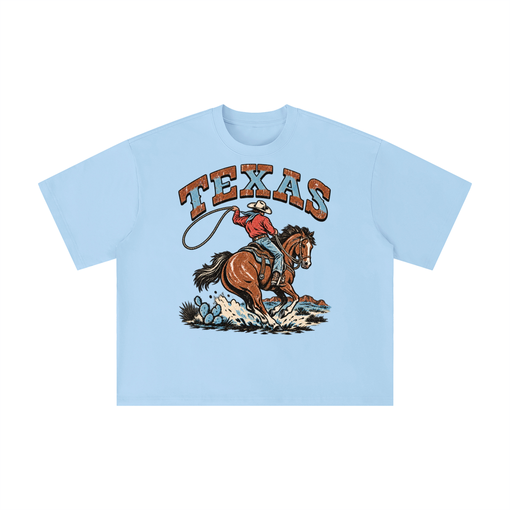 Vintage Texas Cowboy Lasso Graphic Tee
