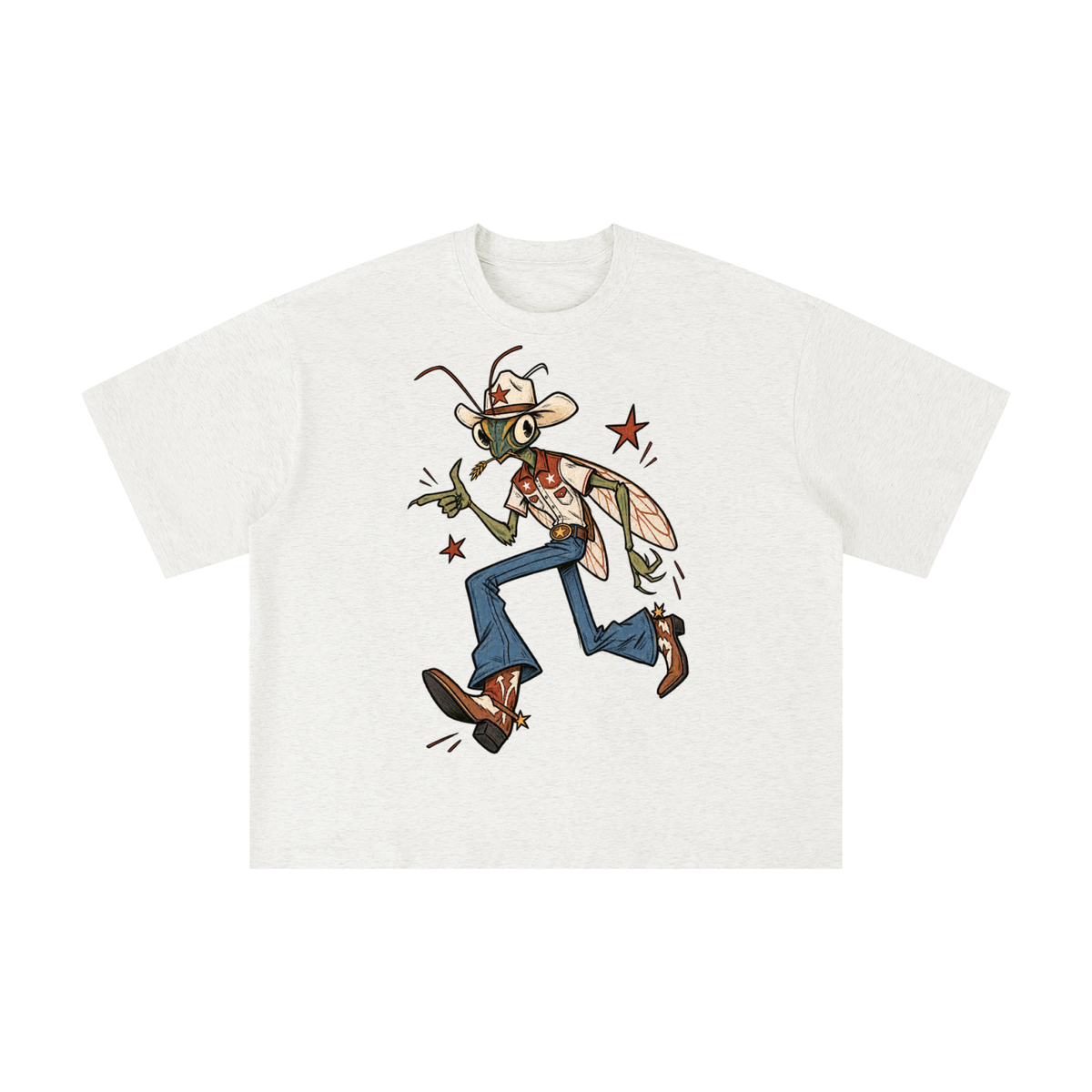 Texas Cicada Cowboy Graphic Tee