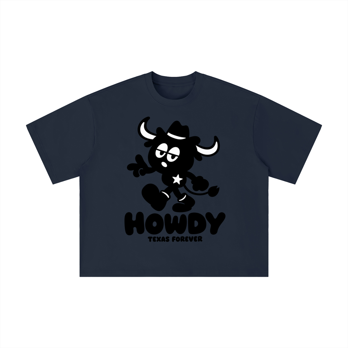 Howdy Texas Longhorn Mascot Tee