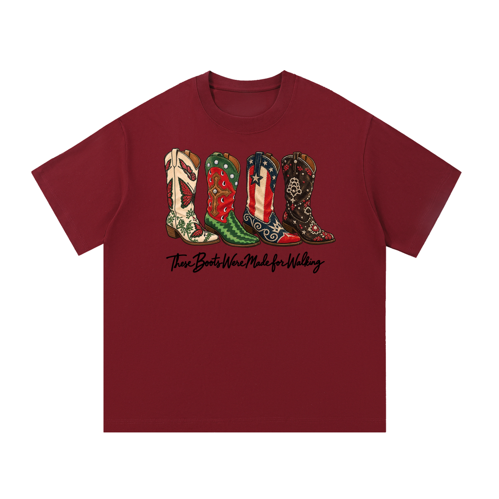 These Boots Were Made for Walking Western Boots Shirt