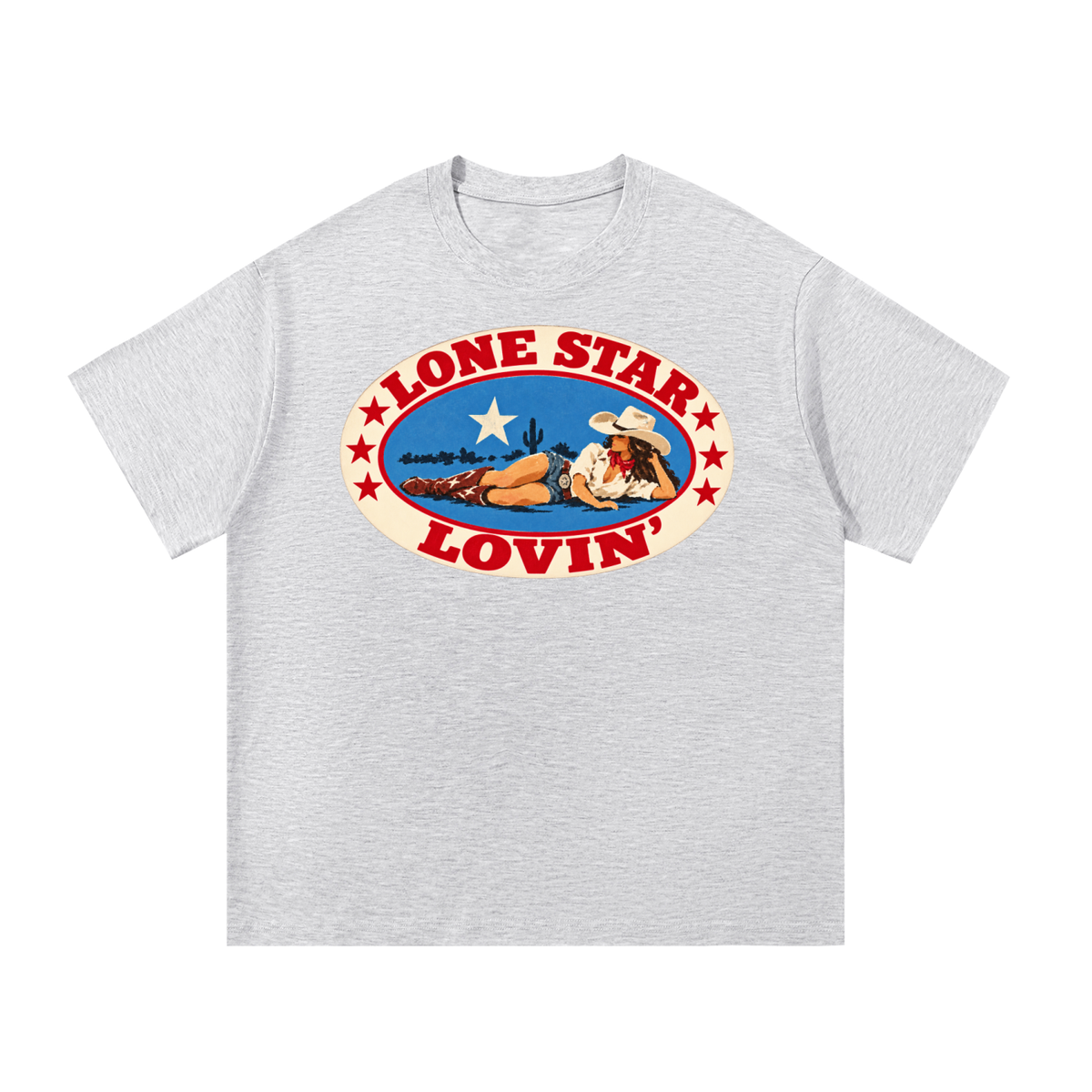 Lone Star Lovin’ Texas Cowgirl Graphic Tee
