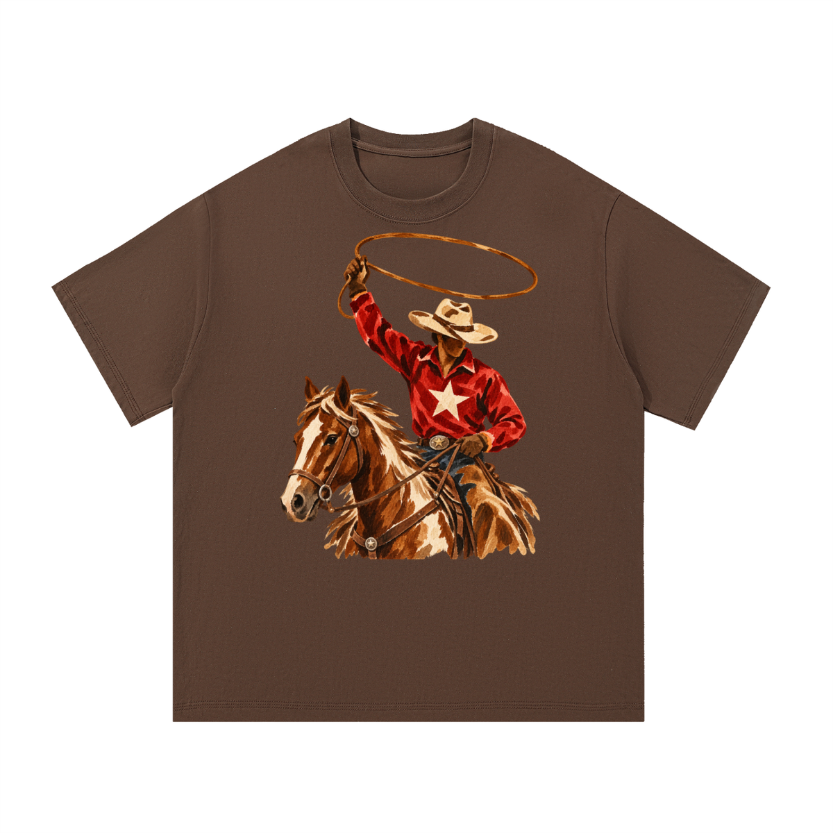 Lone Star Lasso Cowboy Tee