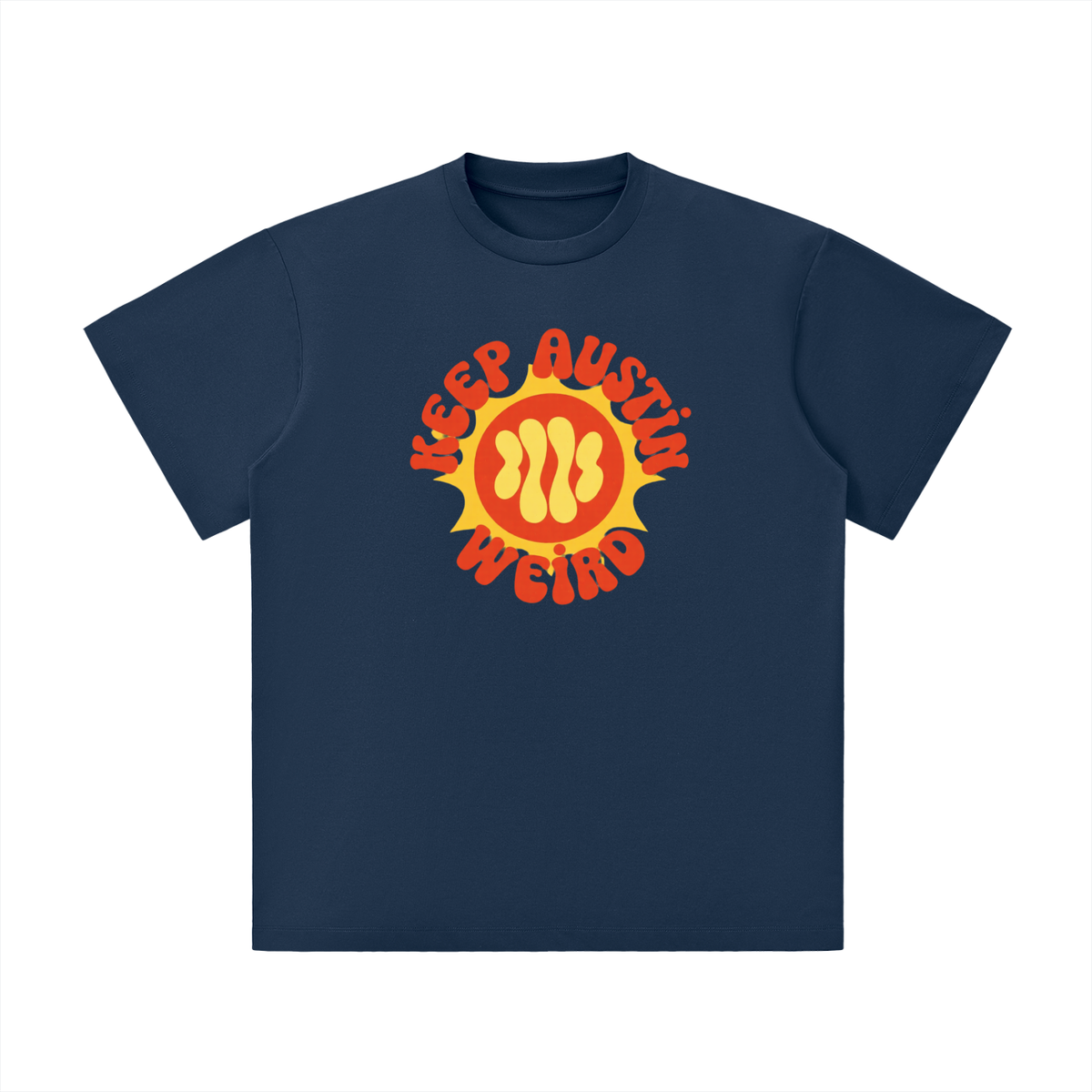 Keep Austin Weird Vintage Sun Shirt – Austin Texas Graphic Tee