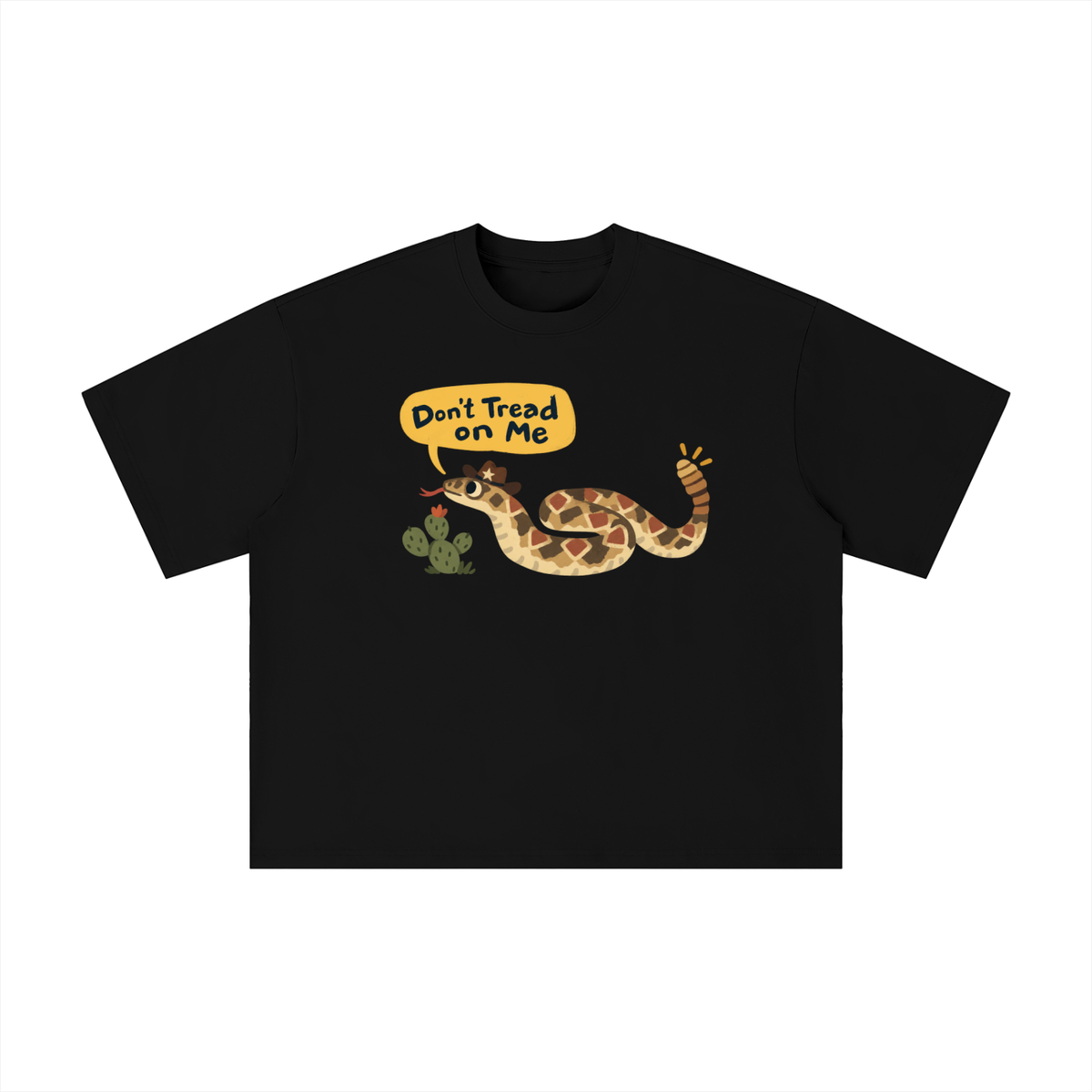 Don’t Tread on Me Texas Rattlesnake Graphic Tee