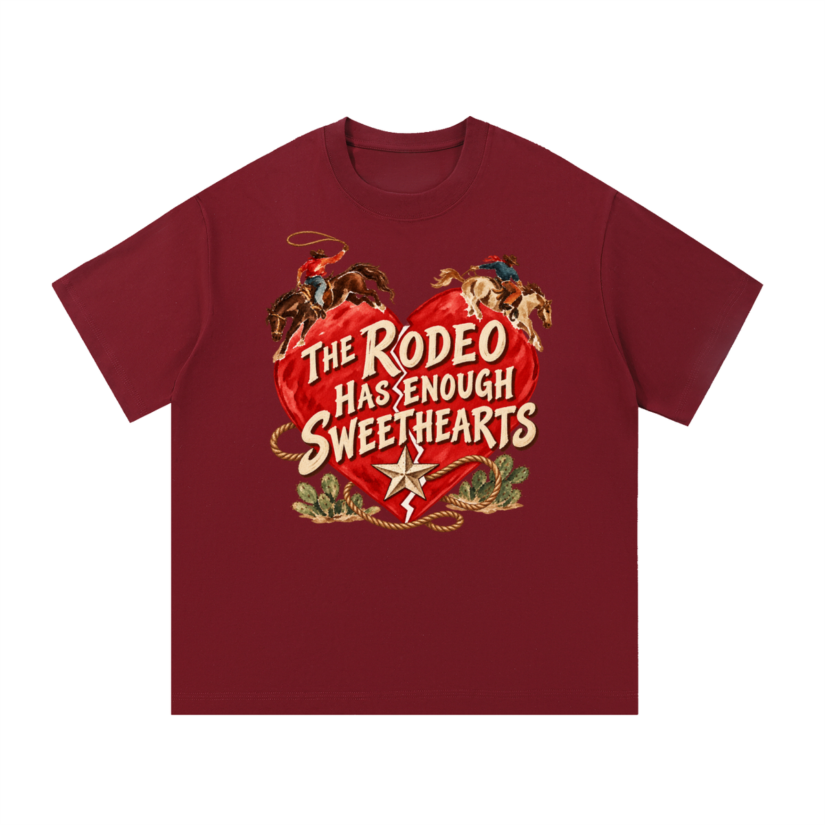 The Rodeo Has Enough Sweethearts Western Graphic Tee