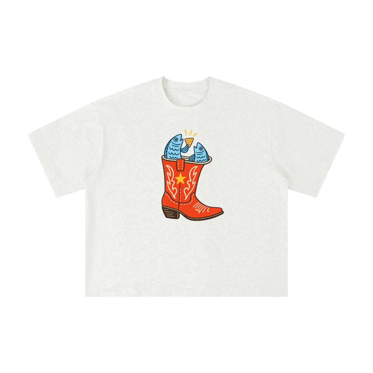 Texas Boot Fish Fiesta Graphic Tee