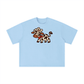 Retro Texas Cowboy Cow Graphic Tee