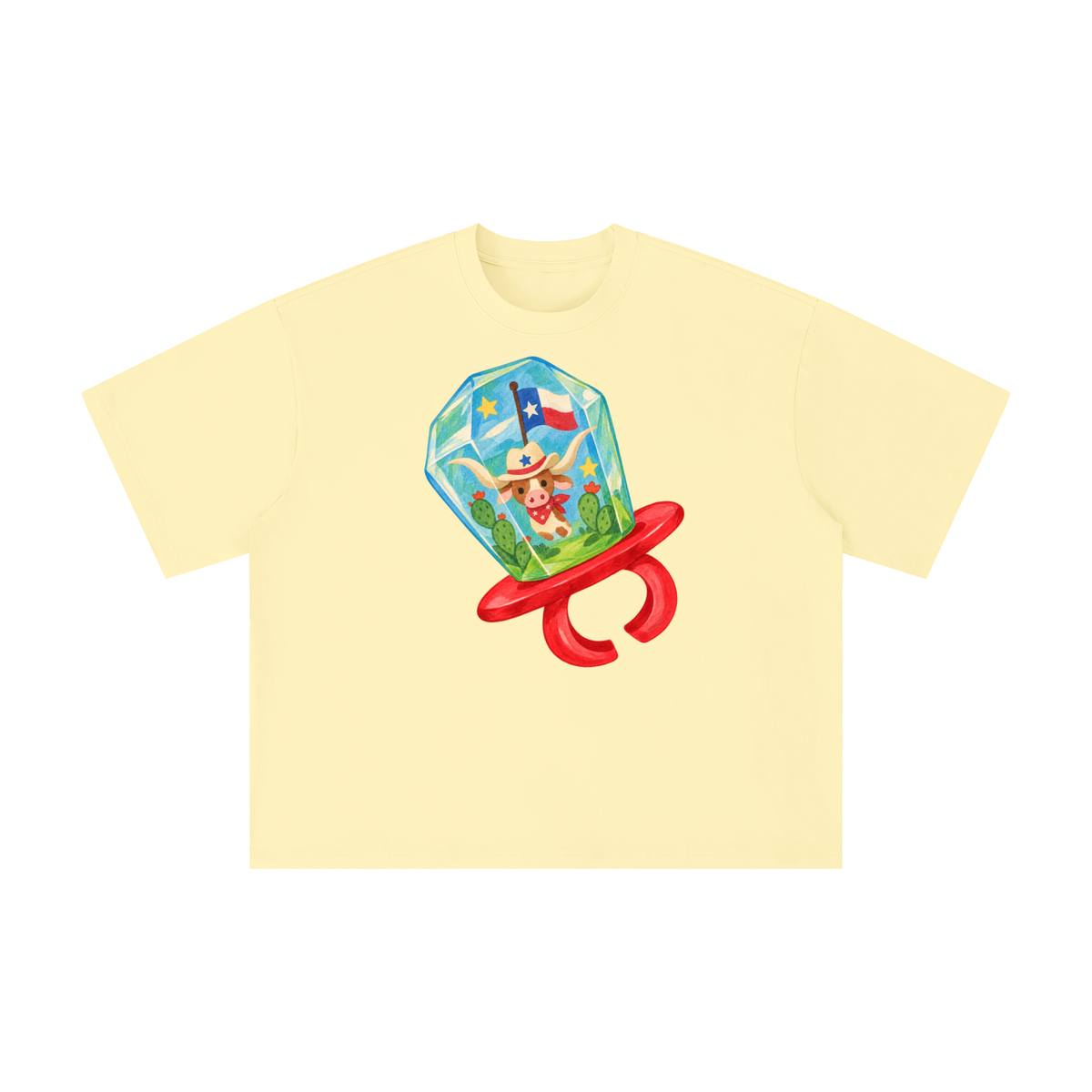 Texas Longhorn Gem Rattle Graphic Tee