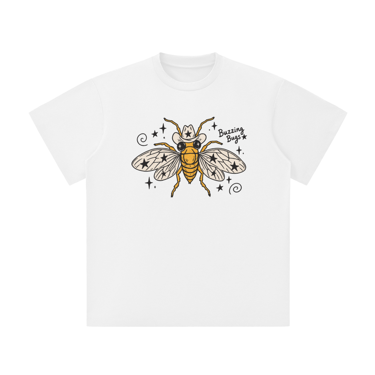 Buzzing Bugs Texas Cowboy Cicada Tee