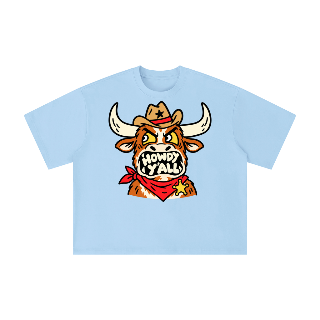 Howdy Y’all Texas Longhorn Sheriff Graphic Tee