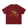 Texas Rodeo Bull Rider Western Graphic Tee