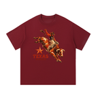 Texas Rodeo Bull Rider Western Graphic Tee