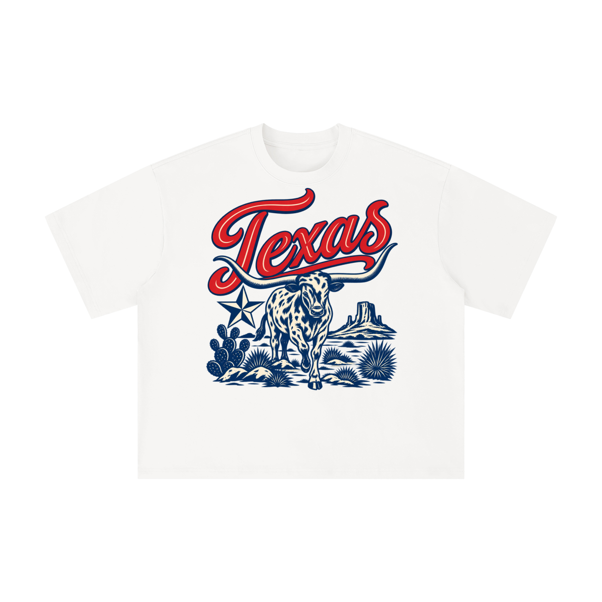 Vintage Texas Longhorn Western Graphic Tee