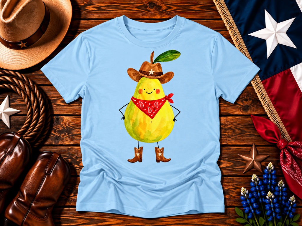 Texas Pear Cowboy Tee
