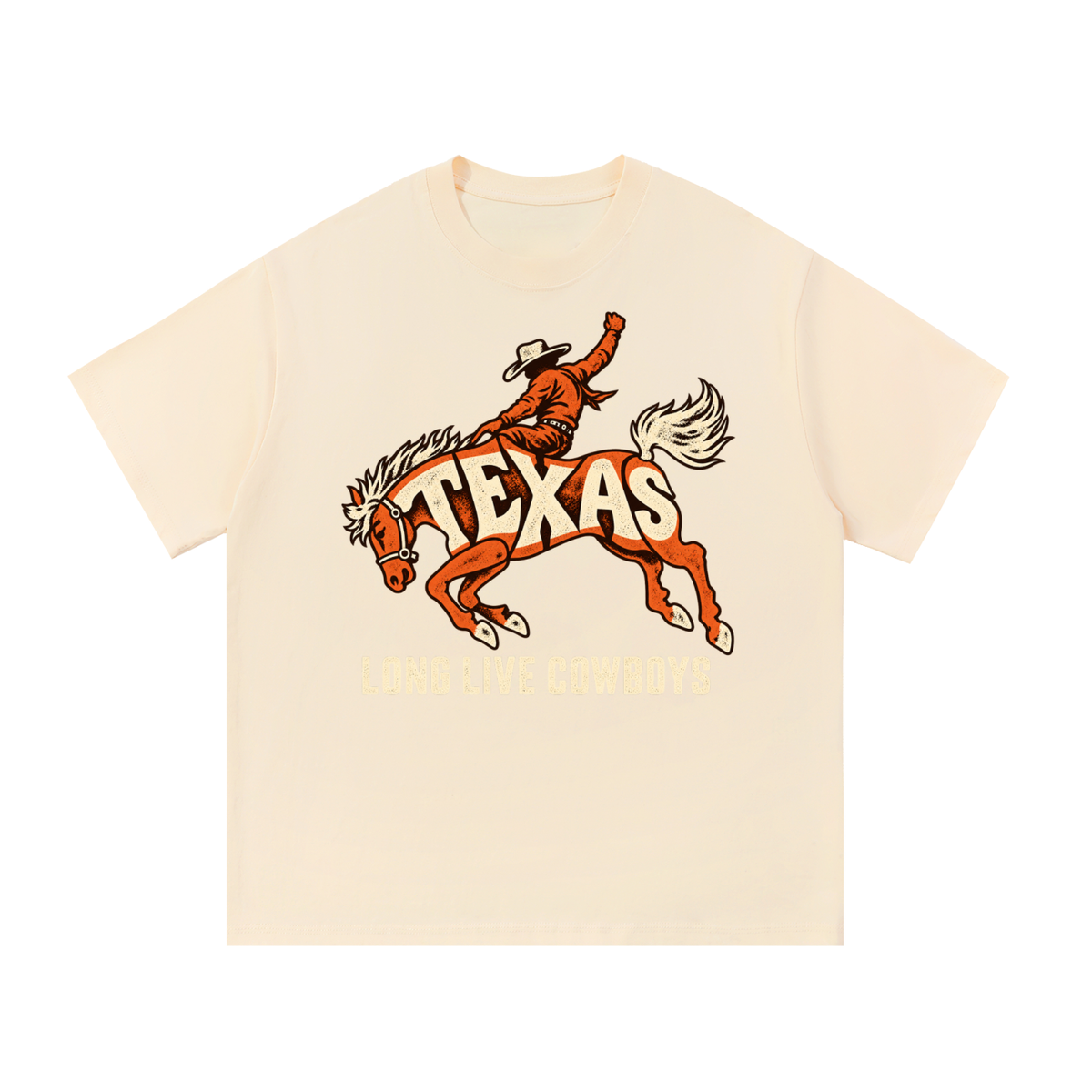 Long Live Cowboys Texas Rodeo Graphic Tee