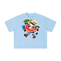 Texas Grapefruit Cowboy Cow Graphic Tee