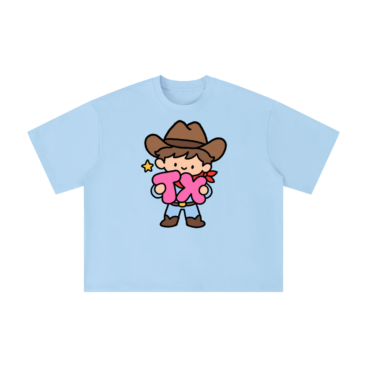 Cute Texas Cowboy TX Tee