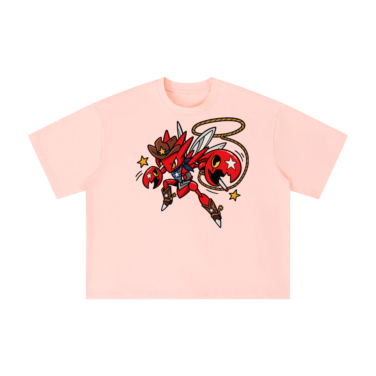 Texas Cowboy Bug Graphic Tee