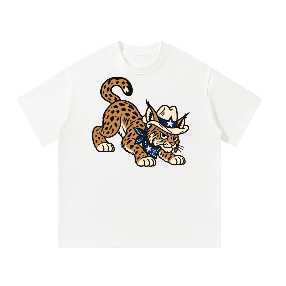 Texas Cowboy Bobcat Graphic Tee
