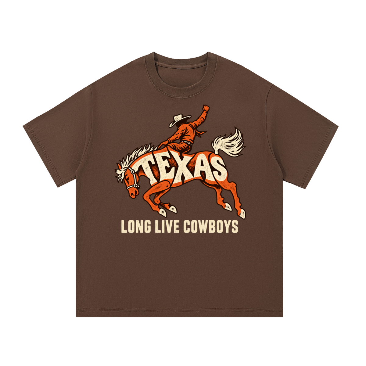 Long Live Cowboys Texas Rodeo Graphic Tee
