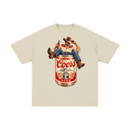 Vintage Coors Cowboy Beer Can Graphic Tee