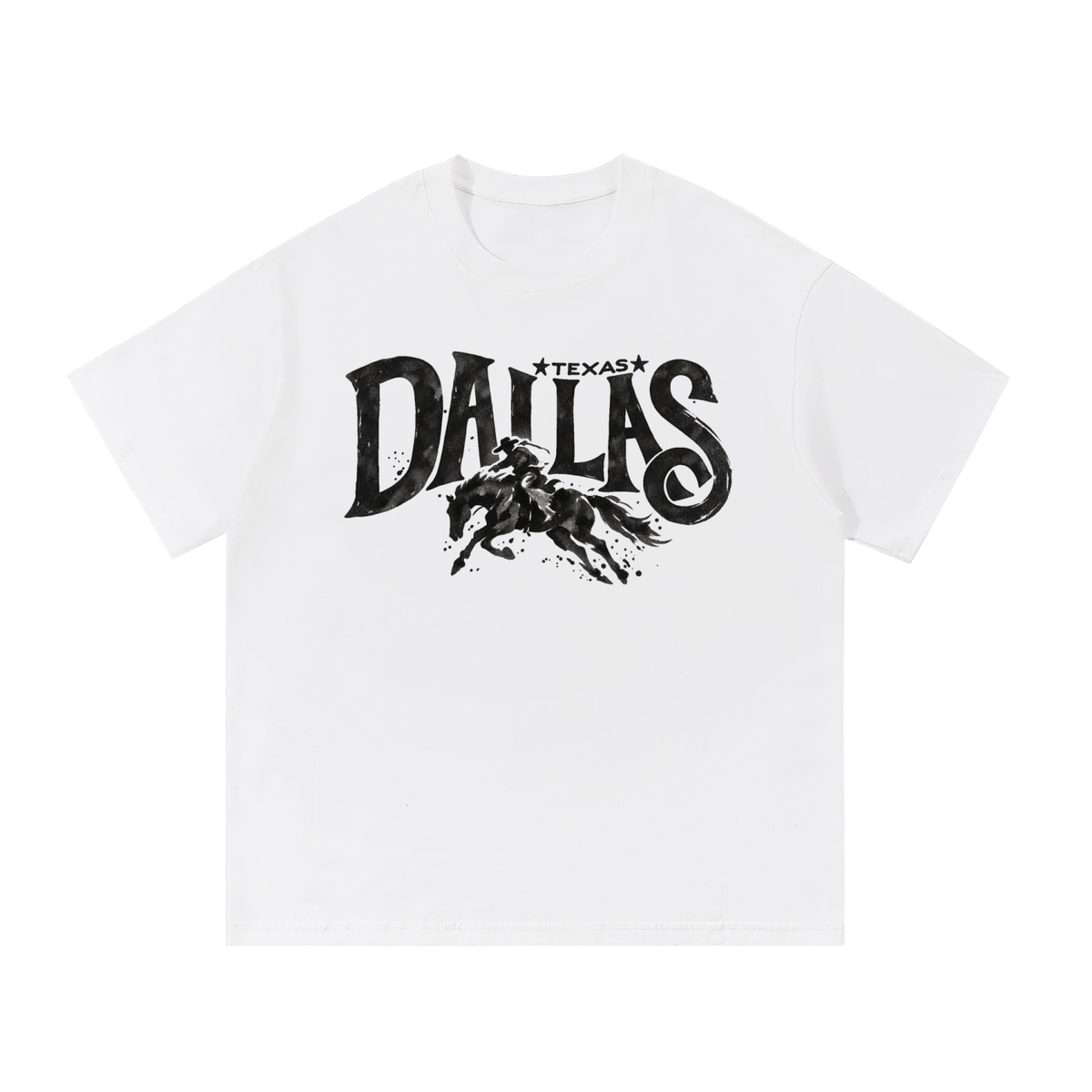 Vintage Dallas Texas Cowboy Horse Graphic Tee