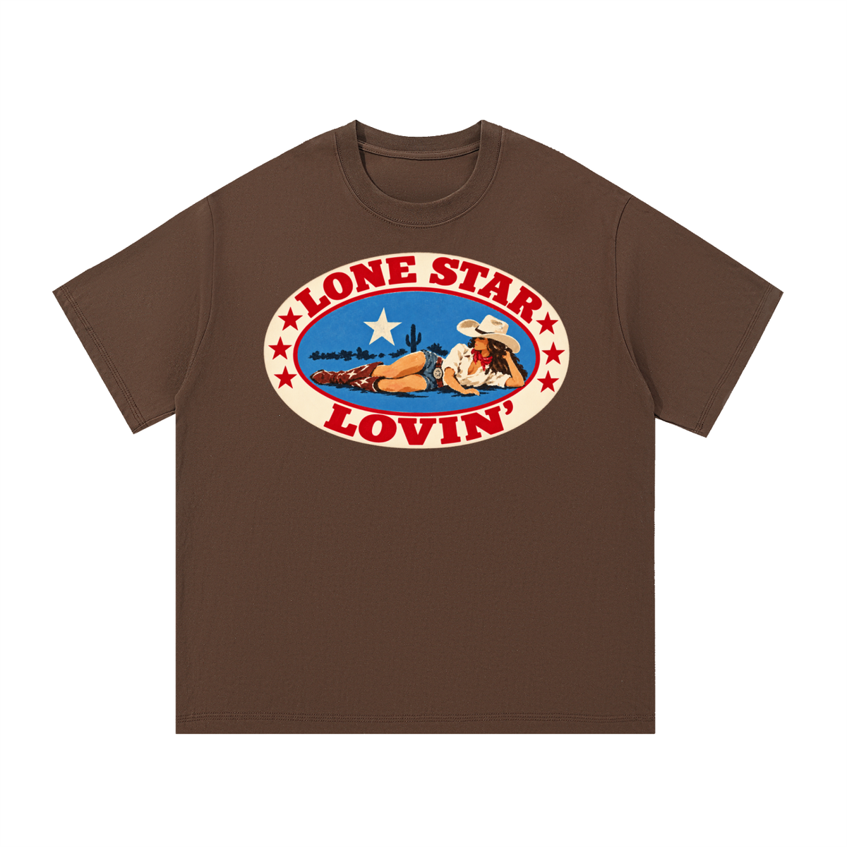 Lone Star Lovin’ Texas Cowgirl Graphic Tee