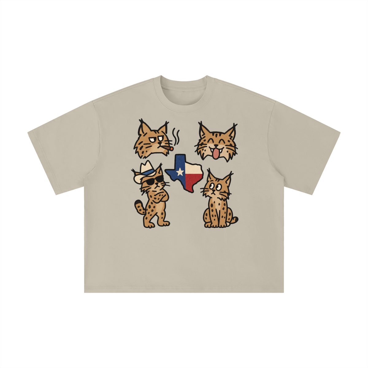 Texas Bobcat Weird Western Graphic Tee