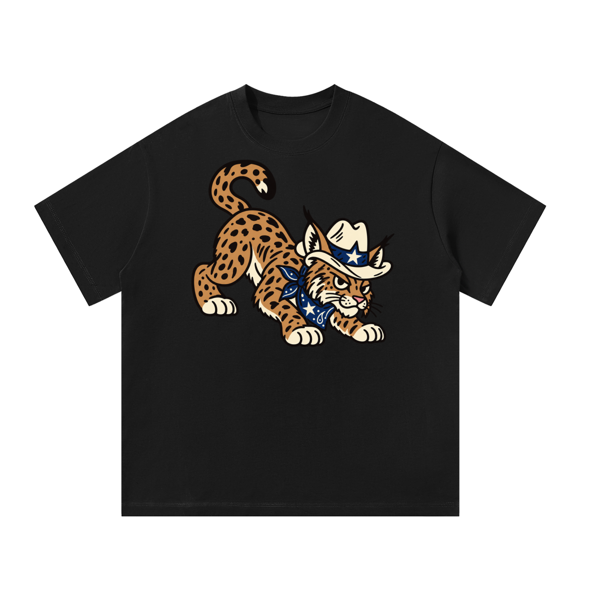 Texas Cowboy Bobcat Graphic Tee
