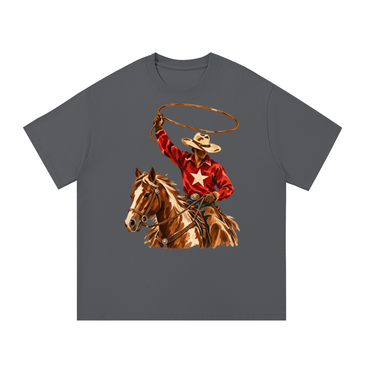 Lone Star Lasso Cowboy Tee