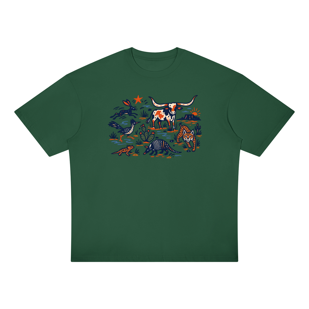 Texas Wildlife Desert Adventure Graphic Tee