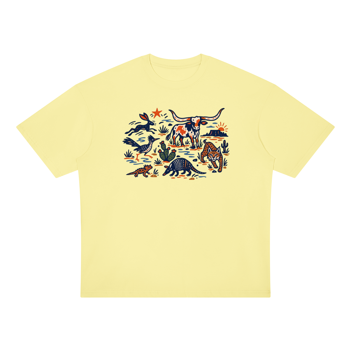Texas Wildlife Desert Adventure Graphic Tee